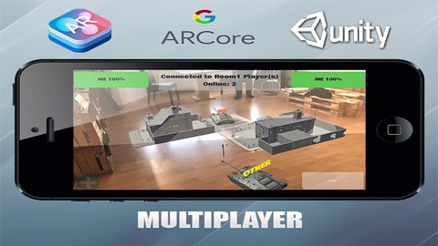 Kompletter ARCore & ARKit Spieleentwickler Augmented Reality